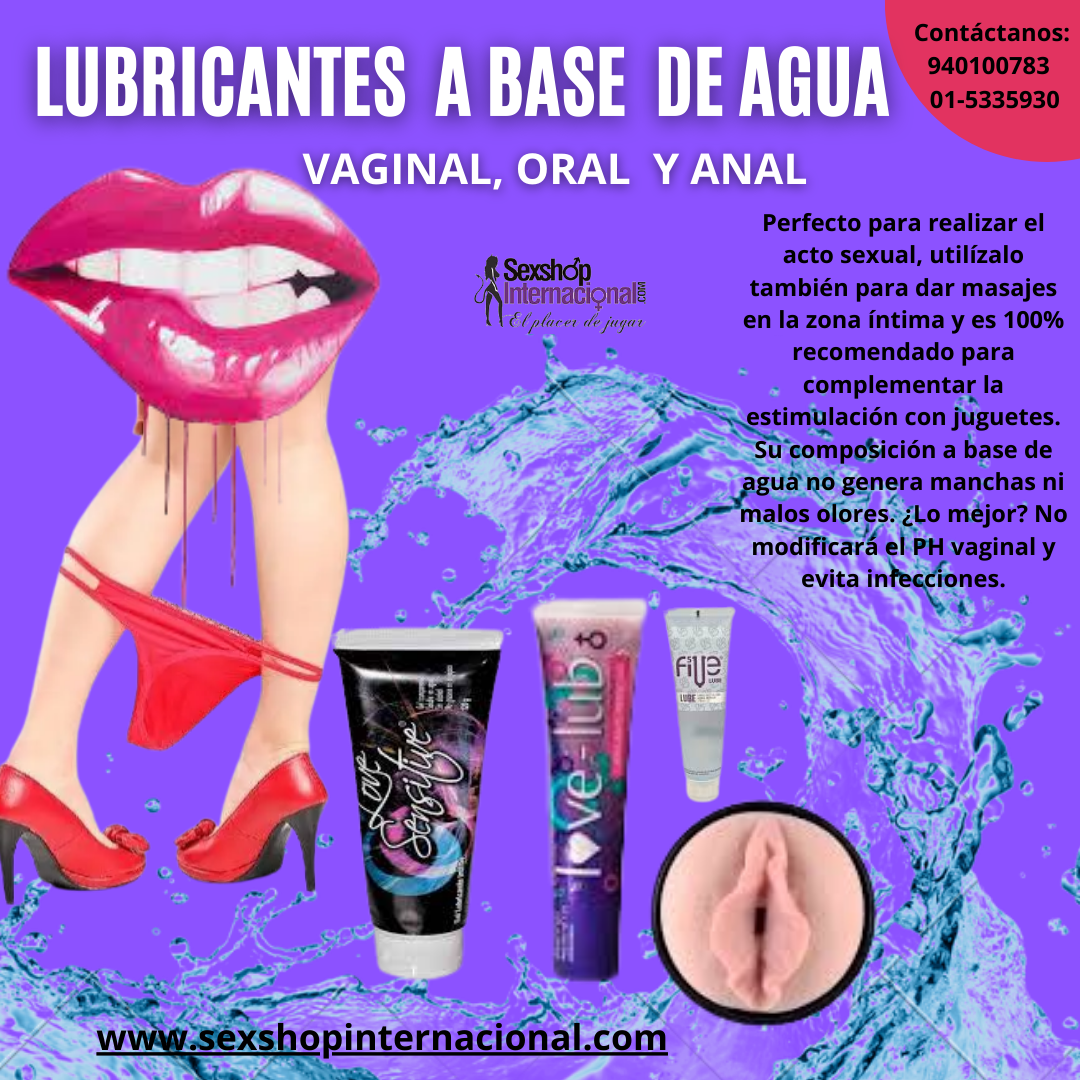 LUBRICANTES A BASE DE AGUA SEXSHOP LOS OLIVOS 